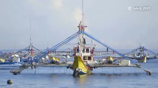 Philippines condemns China's 'floating barrier'