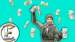 MADE THE MOST MONEY EVER! - Gmod DarkRP Thief Life (Robbing PD Bank Escaping Through Air Vents)