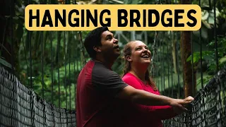 WE FOUND THE BEST VIEWS IN COSTA RICA - Hanging Bridges | LA FORTUNA