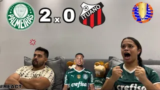 REACT REAÇÕES PALMEIRAS x ITUANO