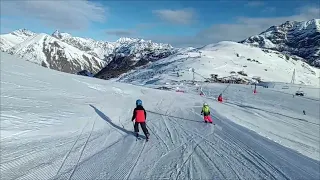 Livigno MOTTOLINO DELLA NEVE 2785m Blue Slopes