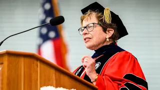 Chancellor Blank - 2021 Spring Commencement, Charge to Master and Doctoral Graduates