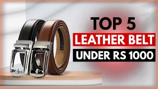 Top 5 Best Leather Belt In India 2022 | Leather Belt Under 1000 | Leather Belt Review | Choice Point