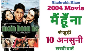 Main hoon na movie unknown facts budget Shahrukh Khan zayed khan Sushmita Sen Amrita Bollywood 2004