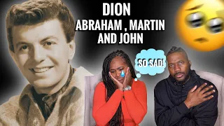 Our First Time Hearing | Dion “Abraham , Martin & John” Very Emotional #REACTION 😥 #Shorts