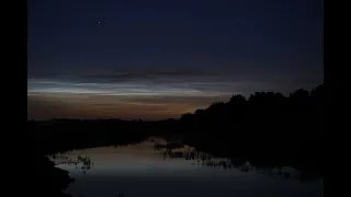 Noctilucent cloud timelapse compilation - 20 June 2022