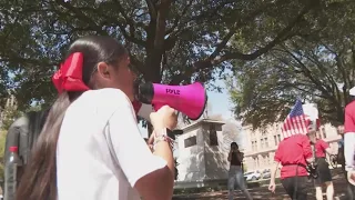 Children call for change at gun reform rally in Austin, Texas