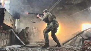 Ukraine Troops Combat Footage From Kyiv . Intense Counter Attack Against Russian Forces