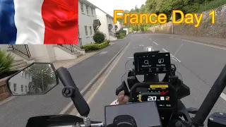 Normandy Part 1 | France | Ferry  Jersey to Saint Malo | Motorcycle Tour | BMW F750GS TE 2021