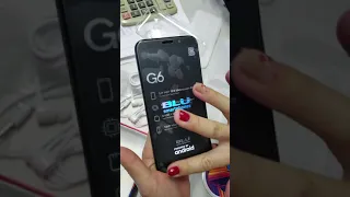 Novo celular Blu G6