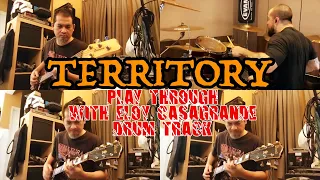 TERRITORY PLAY THROUGH WITH ELOY CASAGRANDE DRUM TRACK