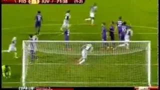Andrea Pirlo Amazing Free Kick Goal ~ Fiorentina vs Juventus 0-1 (Europa League 2014)