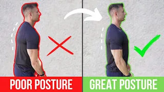 How To Improve Your Posture In 2022 (EASY 5 Minute Routine)