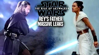 The Rise Of Skywalker Rey's Father MASSIVE Leak Revealed! (Star Wars Episode 9)