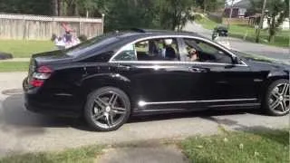 Mercedes-Benz S63 AMG Crazy Launch / Acceleration!