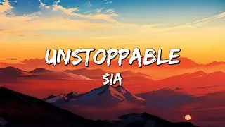 Sia - Unstoppable (Letra/Lyrics)