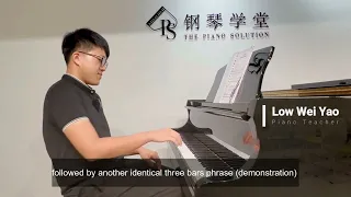 【ABRSM Piano Exam Pieces 2023 & 2024】Grade 8 B7: Janacek No.1 Andante - Teacher Low Wei Yao