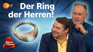 Ein Ring, sie zu begeistern: Herrenring aus Gold entpuppt sich als „sein“ Schatz | Bares für Rares