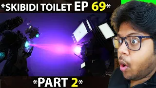 Skibidi Toilet Ep 69 (Part 2) | TITAN TV vs TITAN CAMERAMAN? (ALL EPISODES MOVIE) 😱