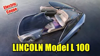 Lincoln L100 Concept Is A Futuristic Look At An Autonomous Electric Coupe That Opens Like A Ladybug