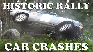 Historic Rally Cars Crash Compilation [HD]