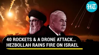 Gaza War: Hezbollah’s Drone Lands In Nahariya; Iran-Backed Group Rains 40 Rockets At Israel | Watch