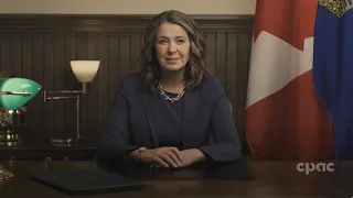 Alberta Premier Danielle Smith delivers state-of-the-province address – February 21, 2024