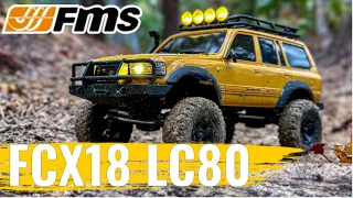 FMS FCX18 LC80 - Ultimate Scale & Trail Performance!