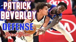 PATRICK BEVERLEY is the best Lockdown Defender in the League? - Defense Breakdown