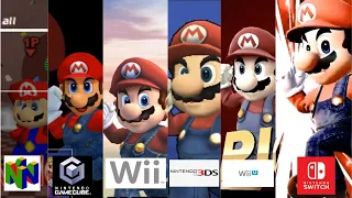 Super Smash Bros -  All characters victory animations (from SSB to SSBU) 1999-2020