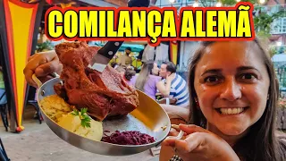 QUANTO CUSTA COMER EM BLUMENAU - Vila Germânica com preços #Vlog