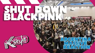 'BLACKPINK 'SHUT DOWN' MASSIVE MV REACTION // 블랙핑크 리액션 아르헨티나'