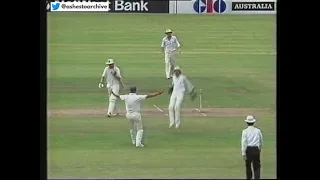 What a piece of keeping! Jack Russell stumping Jones off Gladstone Small 3rd Ashes Test SCG 1990 91