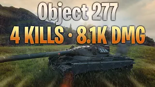 Object 277 - Don't Stop Believing (4 Kills - 8.1k Dmg)