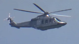 Executive Jet Charter Leonardo AW139 G-DCII flying over Great Hollands
