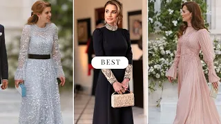 BEST DRESSED At Jordanian Royal Wedding: Princess Catherine, Princess Beatrice, Queen Rania & more