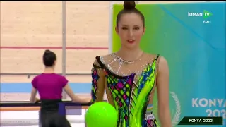 Takhmina Ikromova - Ball Final - 5th Islamic Solidarity Games 2022