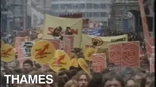 Anti Nazi League| Rock against Racism | Protest | Demonstration | Thames Television |1978