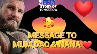 MESSAGE TO MUM, DAD & NANA ❤❤