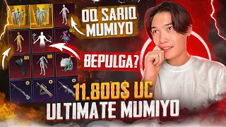 🤩 11.800$ UC ga BEPUL MUMIYOLAR //🔥 YENGI ULTIMATE MUMIYO OCHAMIZ ⚡️!!!