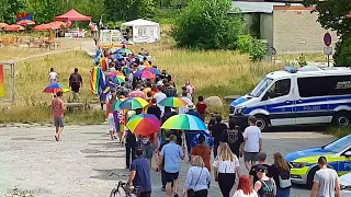 Weißwasser: CSD von Gymnasiasten unterstützt - LAUSITZWELLE