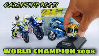 Valentino Rossi 2008 Diecast And figure || MINICHAMPS || Leo Models