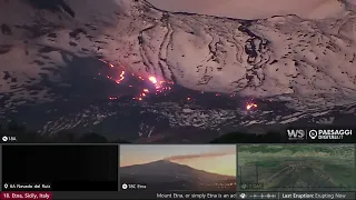 Dec 20, 2022: Sunrise at Mt Etna Volcano