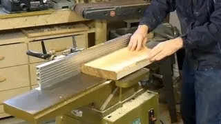 Planing boards wider than your jointer