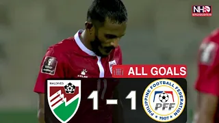 MALDIVES 1-1 PHILIPPINES | WorldCup & Asian Cup Qualifiers [ All Goals ]