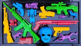 Membersihkan Nerf Shotgun, Assault Rifle, AK47, Sniper Rifle, Glock Pistol, M16, Nerf Gun Game EPS38