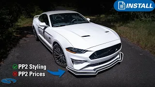 Upgrade Your 2018+ Mustang with a PP2-Style Front Splitter | Review & Install