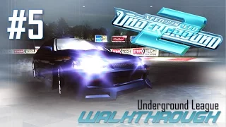 Need for Speed: Underground 2 (PC) | Walkthrough Part #5 - Underground League (HARD) [HD 60FPS]