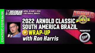 RAFAEL BRANDAO WINS 2022 Arnold Classic Brazil South America and Results