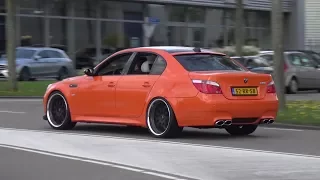 BMW M5 E60 with EISENMANN Race Exhaust - LOUD REVS and Accelerations!